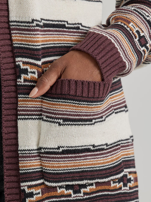 Wrangler Retro Women's Serape Fudge Southwestern Duster 1123566887