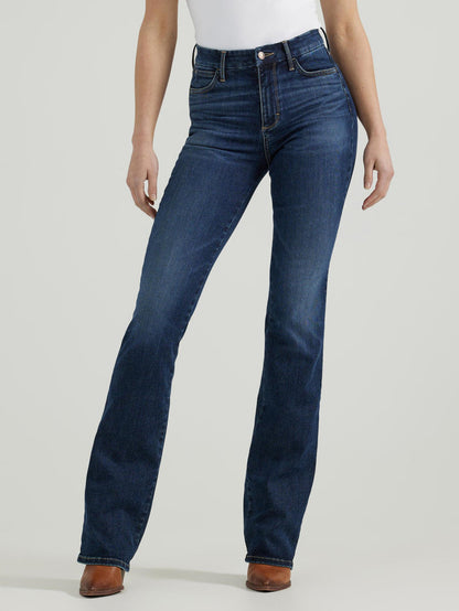 Wrangler Women's Bespoke Lacey High-Rise Boot Cut Jeans 112359277