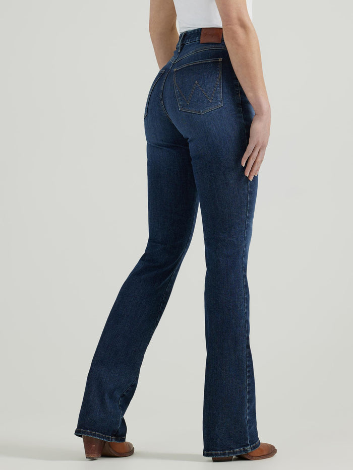 Wrangler Women's Bespoke Lacey High-Rise Boot Cut Jeans 112359277