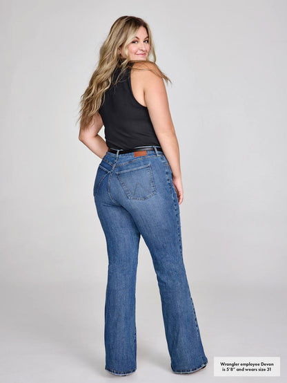 Wrangler Women's Bespoke Lily High-Rise Flare Jeans 112359281