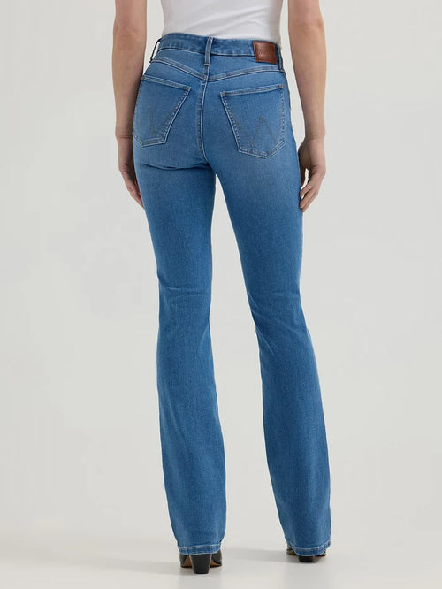 Wrangler Women's Bespoke Palmer High-Rise Boot Cut Jeans 112361632-Painted Cowgirl Western Store