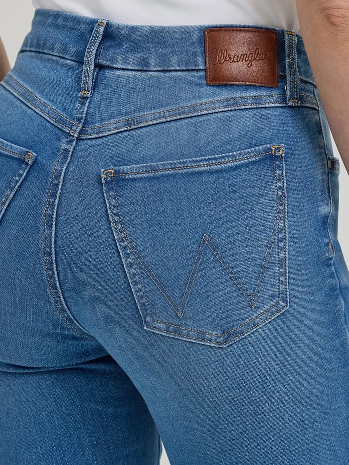 Wrangler Women's Bespoke Palmer High-Rise Boot Cut Jeans 112361632-Painted Cowgirl Western Store