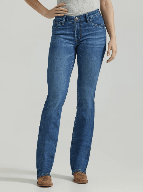Wrangler Women's Willow Jennifer Mid-Rise Ultimate Riding Bootcut Jean 112346620