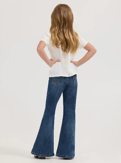 Wrangler X Girl's Lainey Wilson Baskin Blue Bell Bottom Jeans 112361024