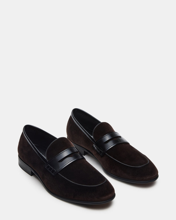 YARDLY BROWN VELVET