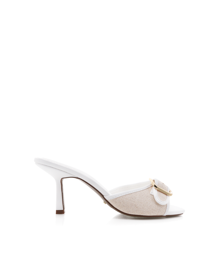 YASH - WHEAT LINEN-WHITE-Heels-Billini-BILLINI USA