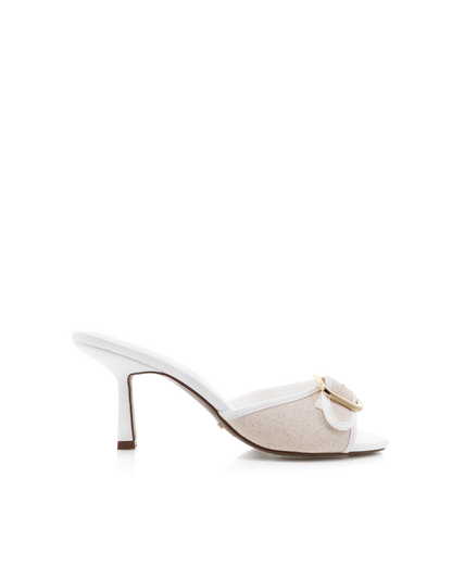 YASH - WHEAT LINEN-WHITE-Heels-Billini-BILLINI USA