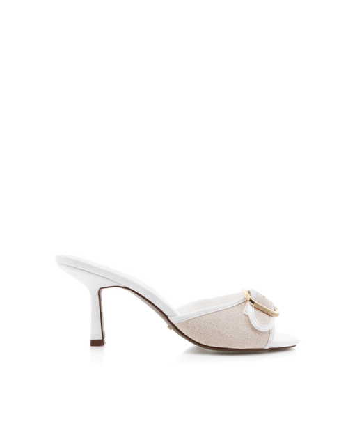 YASH - WHEAT LINEN-WHITE-Heels-Billini-BILLINI USA
