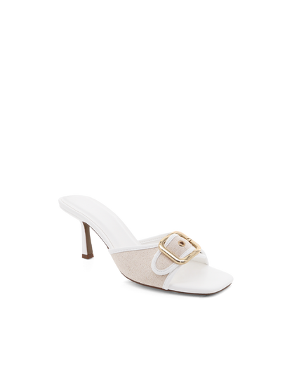 YASH - WHEAT LINEN-WHITE-Heels-Billini-BILLINI USA